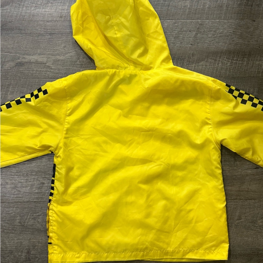 Chevy Corvette Wind Breaker Jacket Small Yellow Black Full Zip Chemistry - Picture 6 of 6